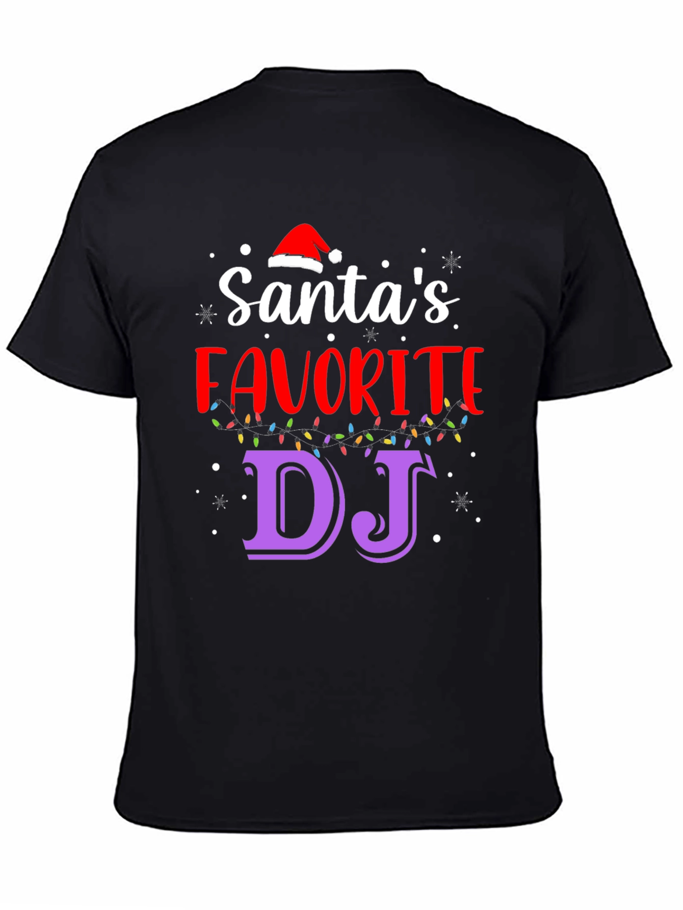 Santas Favorite DJ T-Shirt