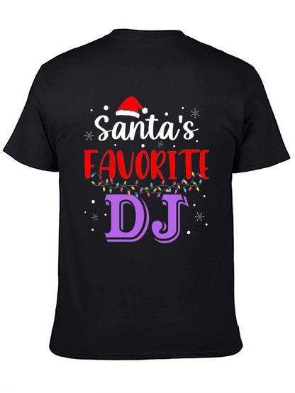 Santas Favorite DJ T-Shirt