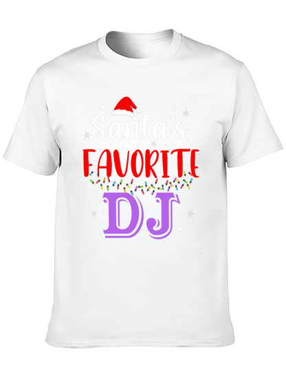 Santas Favorite DJ T-Shirt