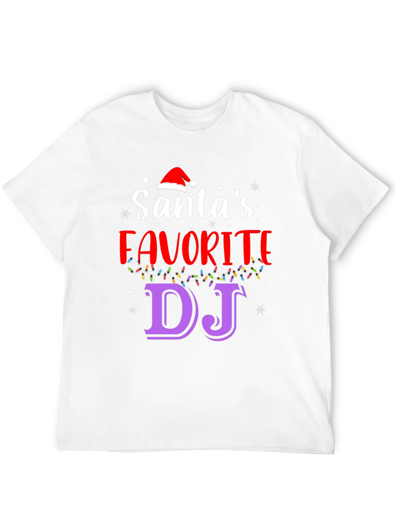 Santas Favorite DJ T-Shirt