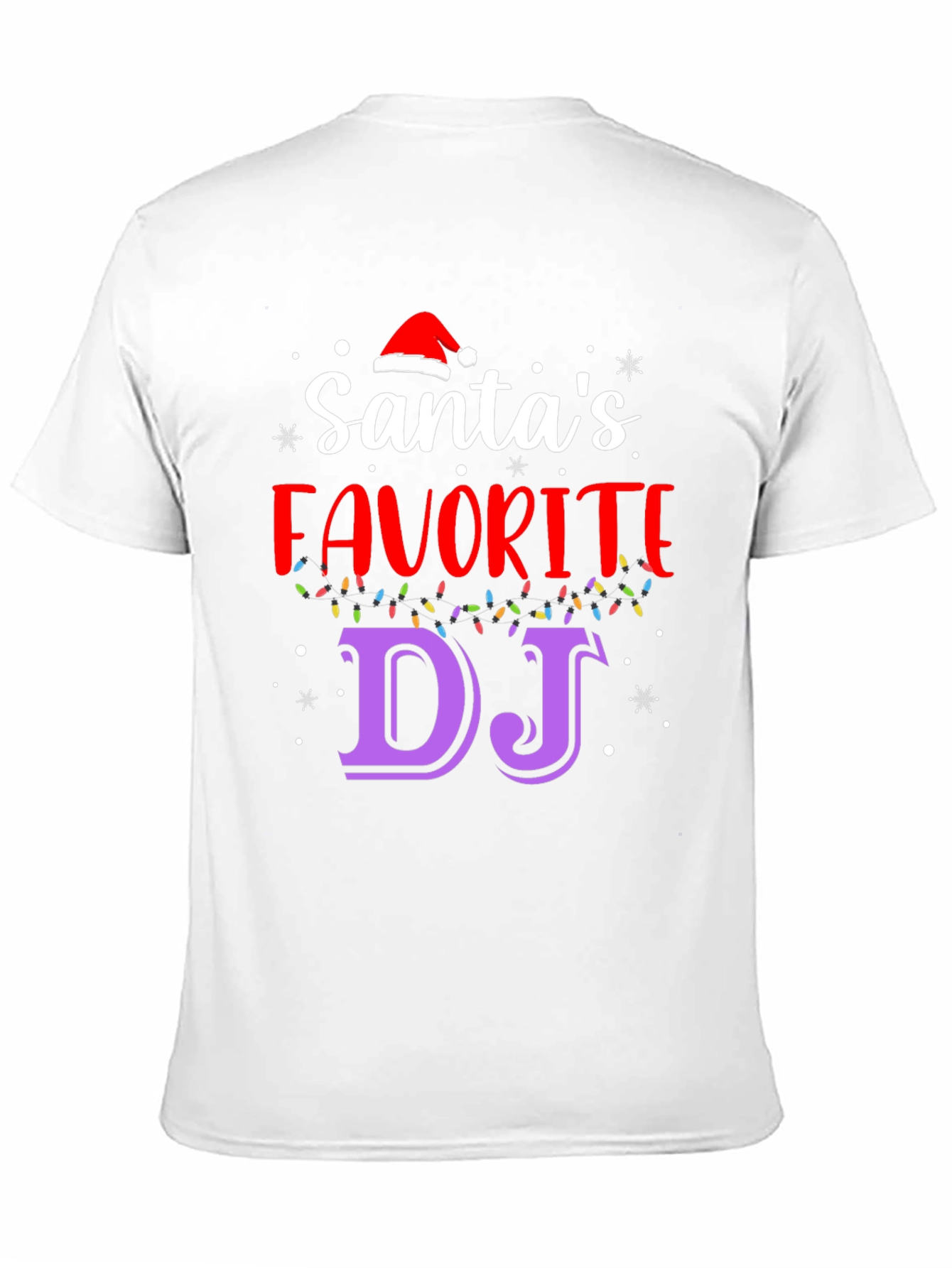 Santas Favorite DJ T-Shirt