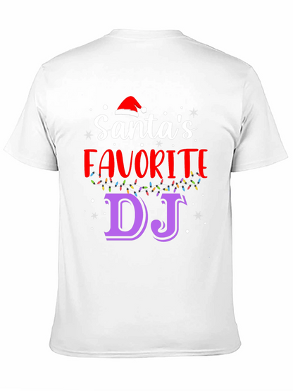 Santas Favorite DJ T-Shirt