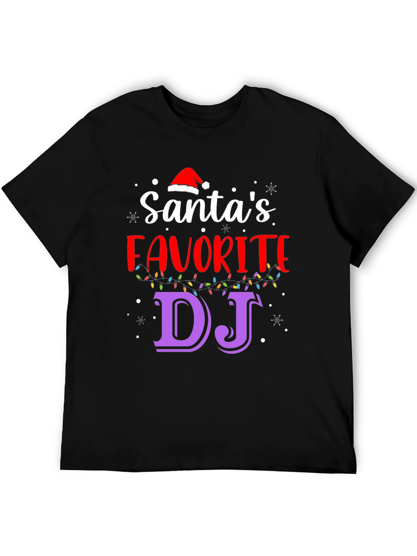 Santas Favorite DJ T-Shirt