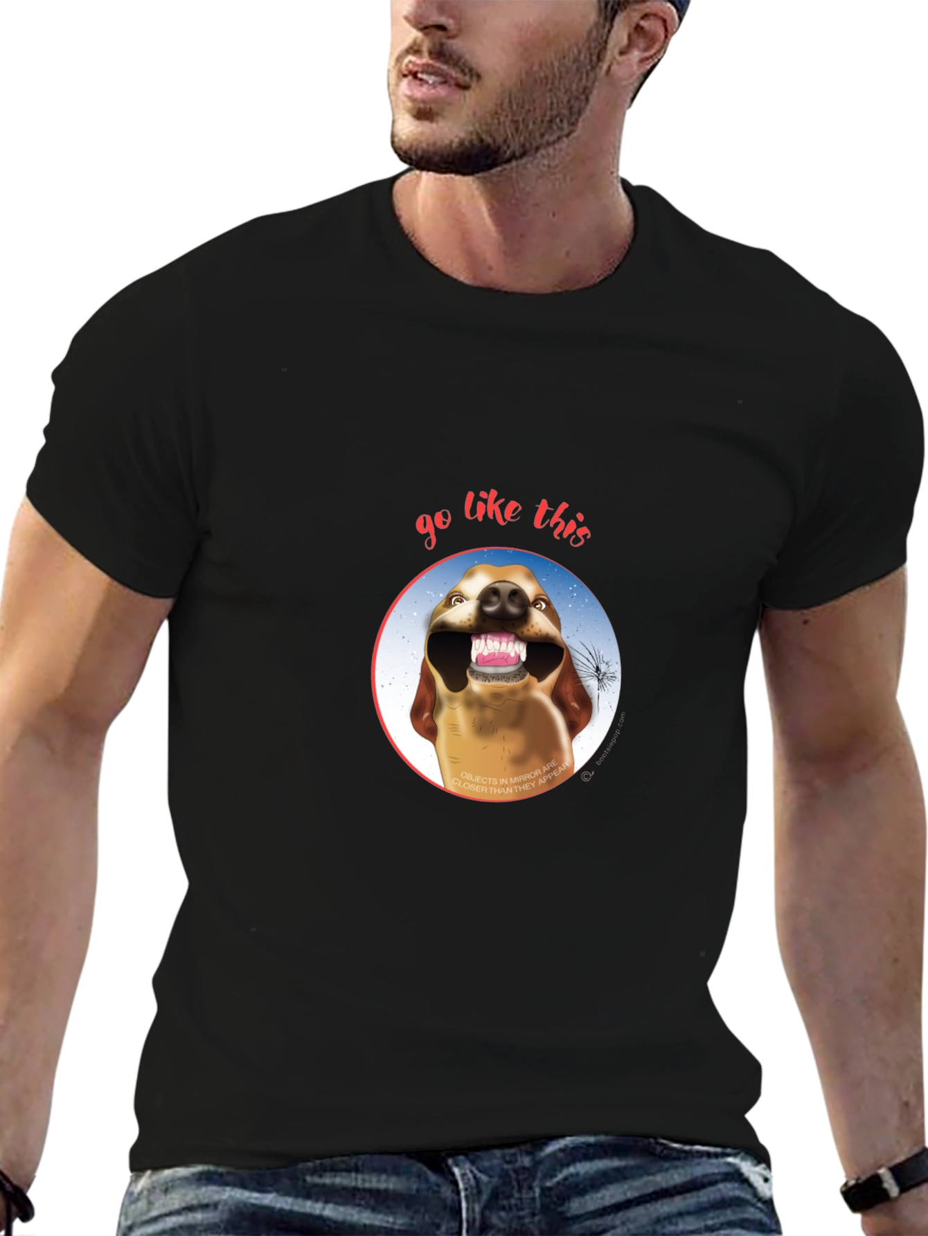 Funny Dog Mirror T-Shirt
