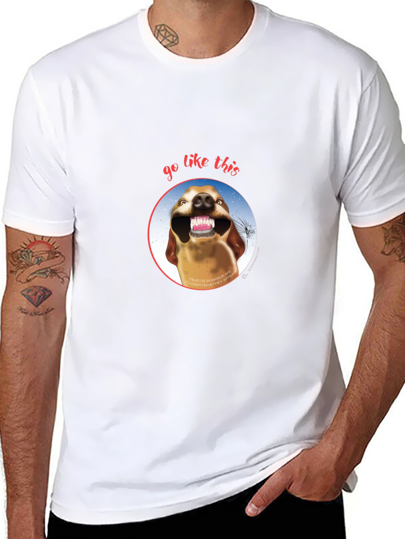 Funny Dog Mirror T-Shirt