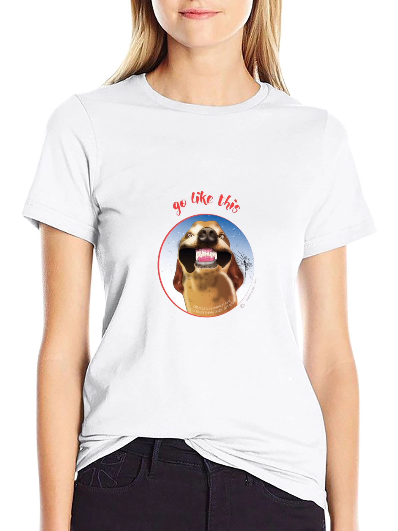 Funny Dog Mirror T-Shirt