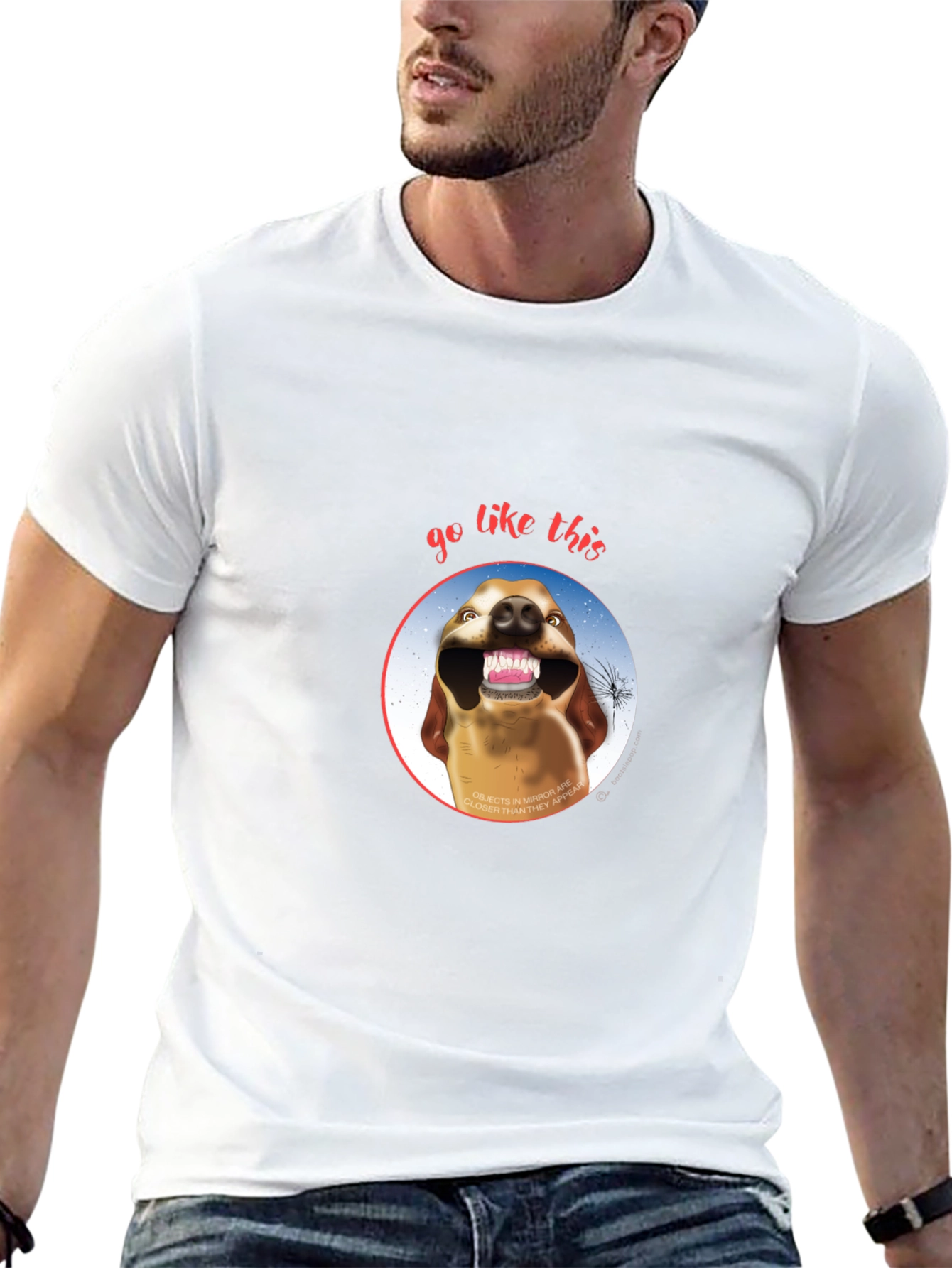 Funny Dog Mirror T-Shirt