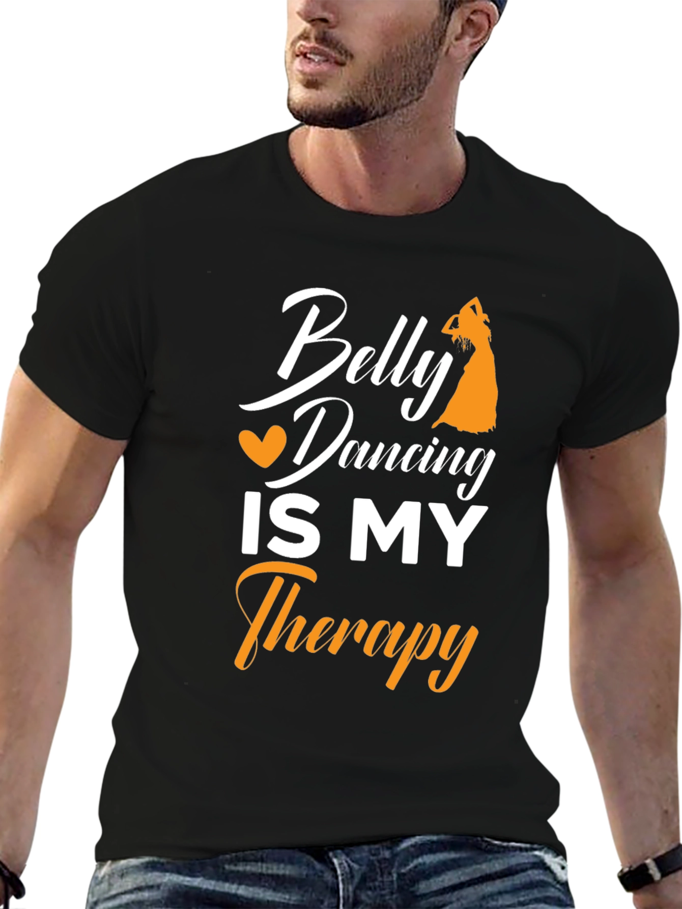 Belly Dancing Therapy Graphic Tee