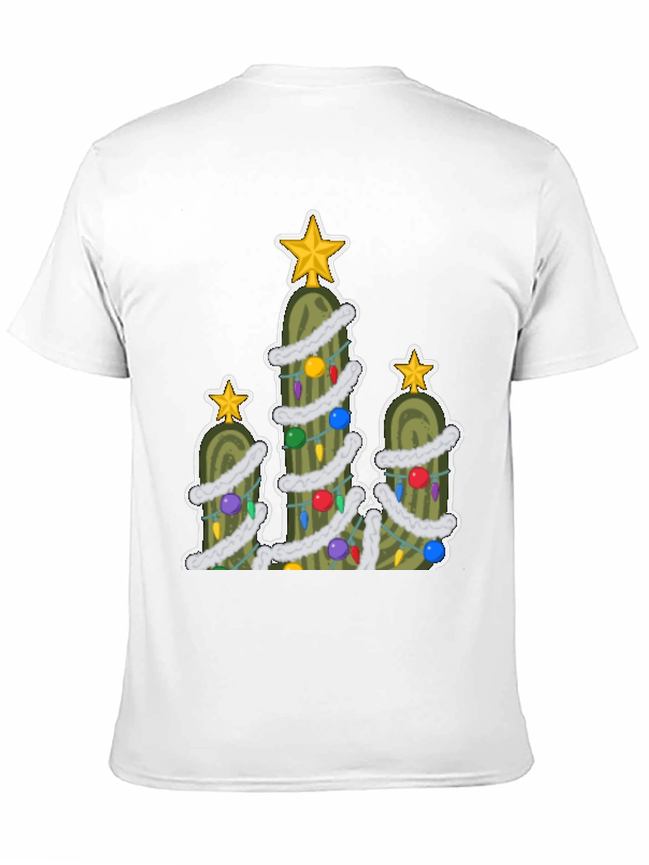 Pickle Christmas Tree T-Shirt - Holiday Fun!