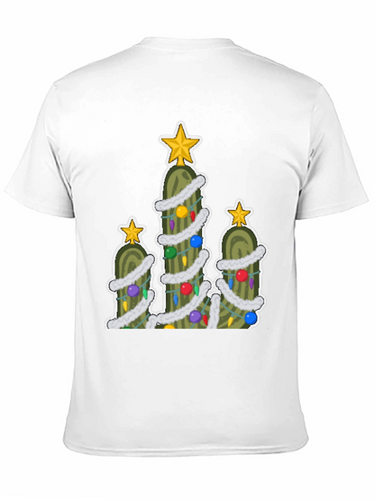 Pickle Christmas Tree T-Shirt - Holiday Fun!