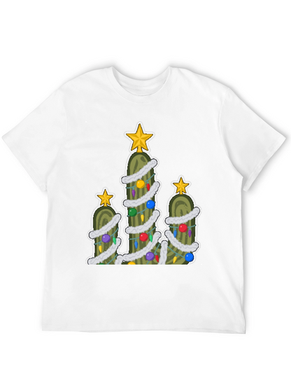 Pickle Christmas Tree T-Shirt - Holiday Fun!