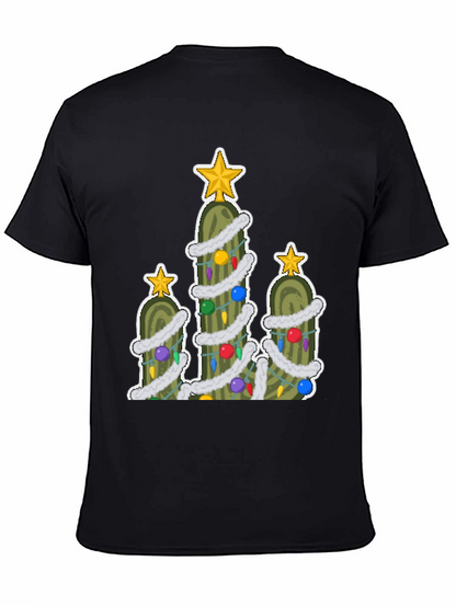 Pickle Christmas Tree T-Shirt - Holiday Fun!