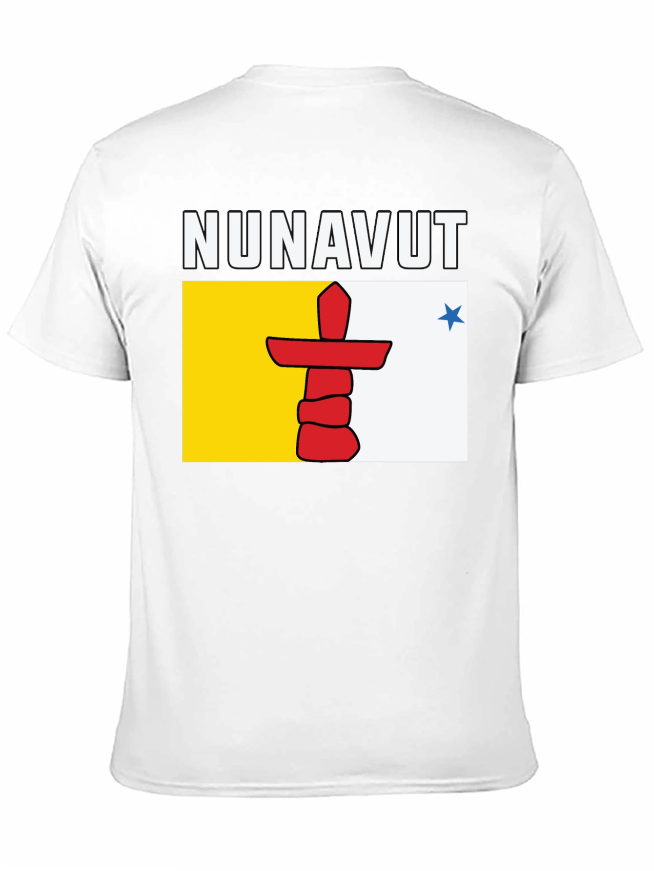 Nunavut Flag T-Shirt - Stylish Graphic Tee
