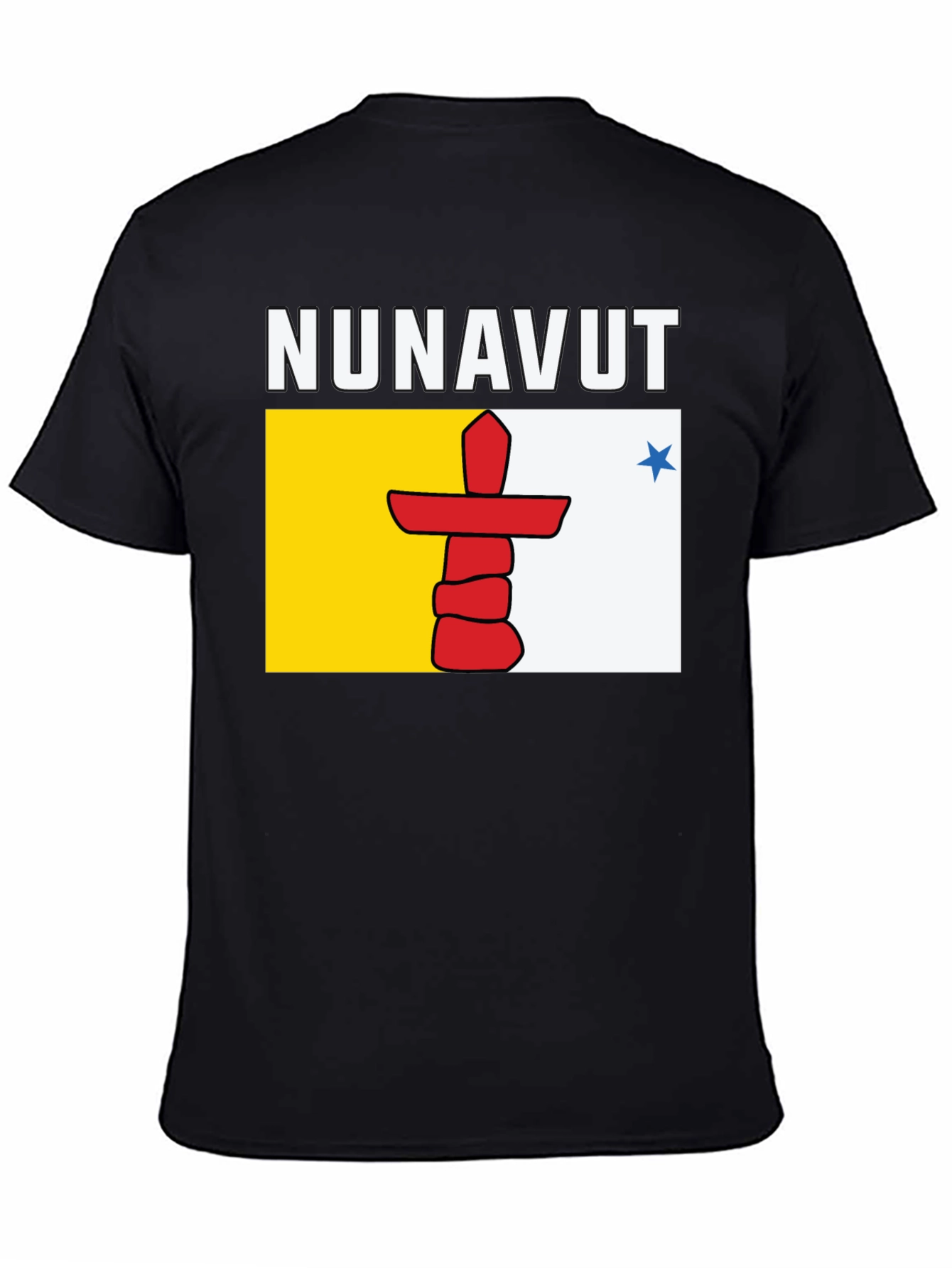 Nunavut Flag T-Shirt - Stylish Graphic Tee