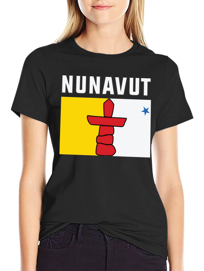 Nunavut Flag T-Shirt - Stylish Graphic Tee