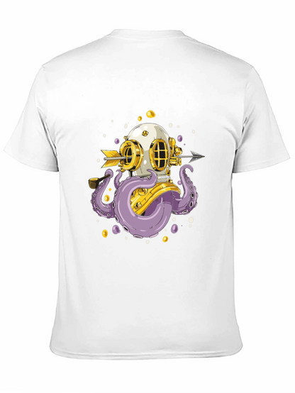 Diver Octopus Graphic Tee