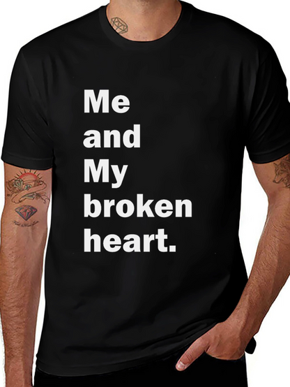 Broken Heart Graphic Tee - Emotional Expression