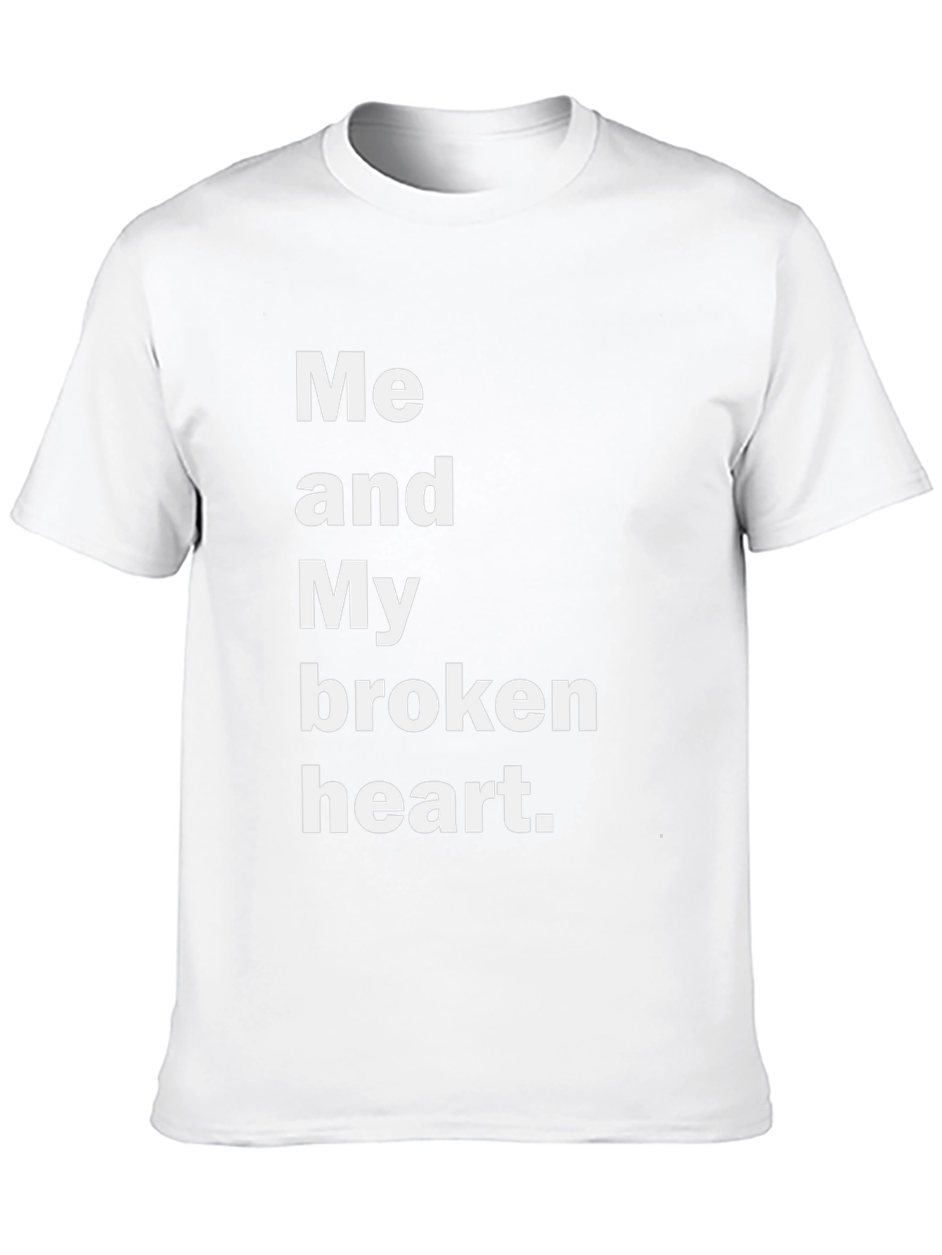 Broken Heart Graphic Tee - Emotional Expression
