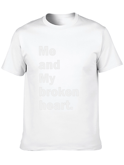 Broken Heart Graphic Tee - Emotional Expression