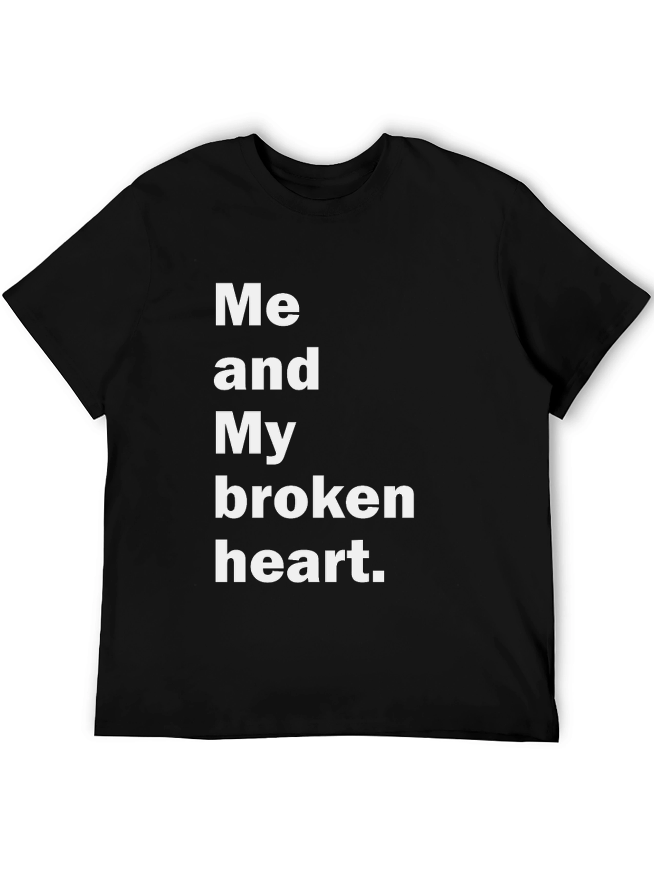 Broken Heart Graphic Tee - Emotional Expression