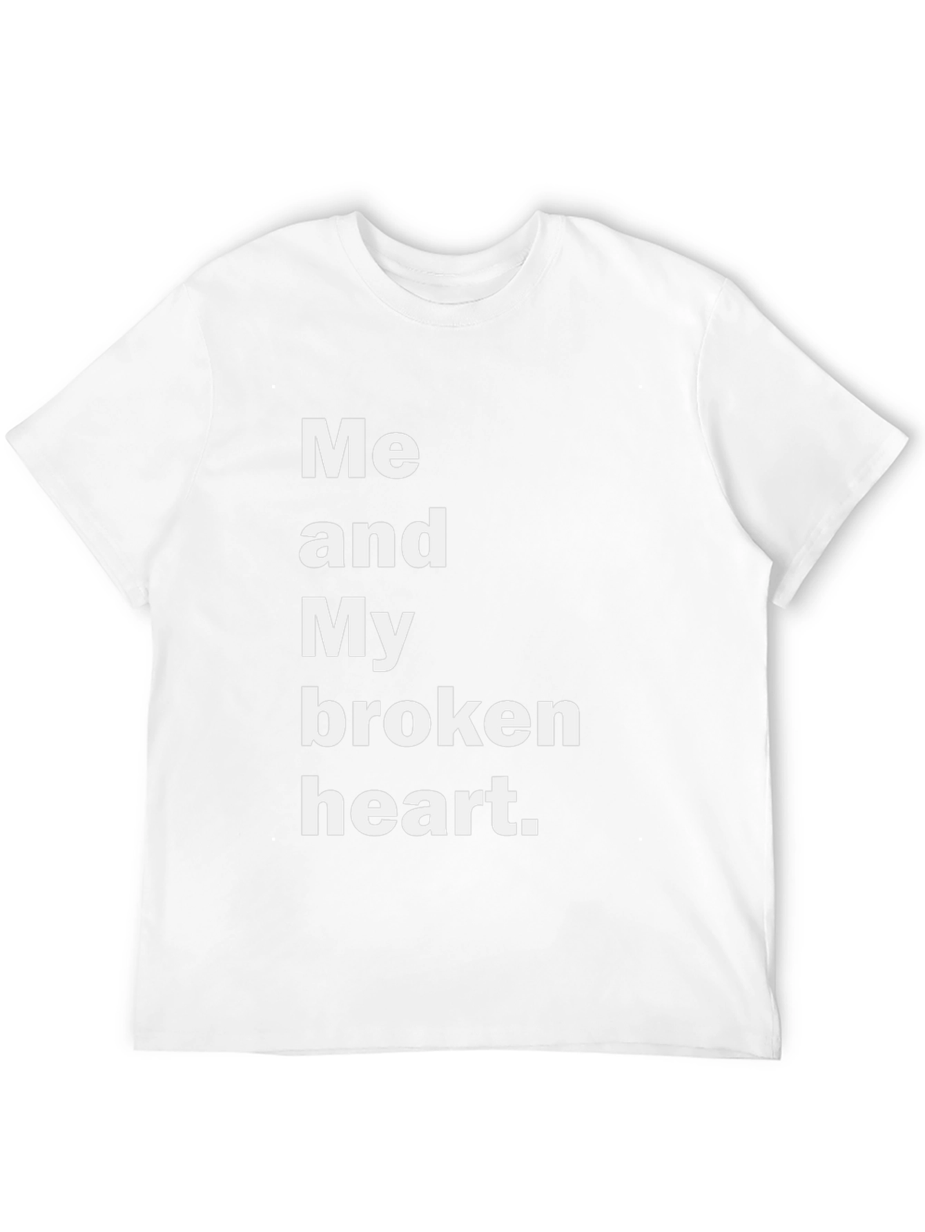 Broken Heart Graphic Tee - Emotional Expression
