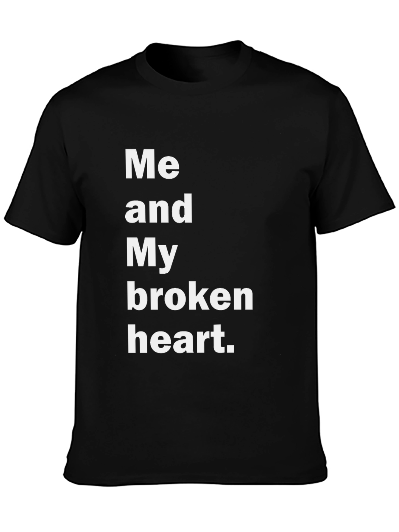 Broken Heart Graphic Tee - Emotional Expression
