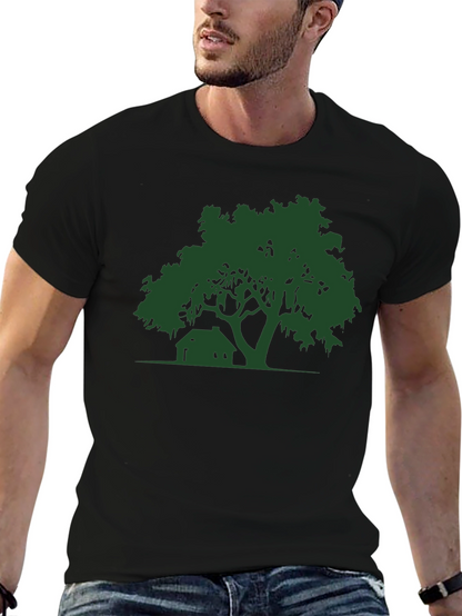 Nature Silhouette Black T-Shirt