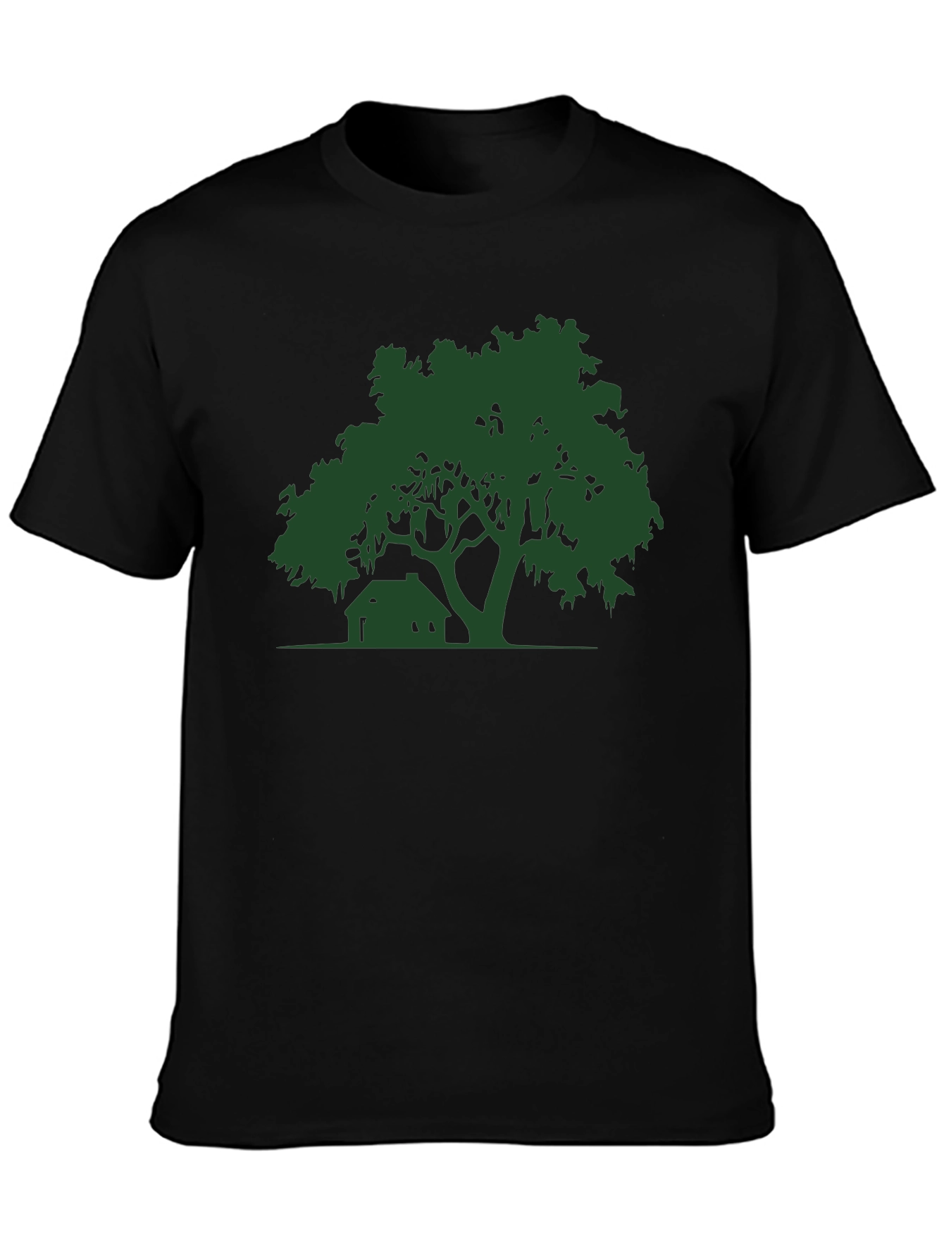 Nature Silhouette Black T-Shirt