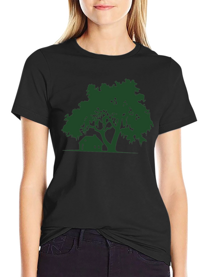 Nature Silhouette Black T-Shirt