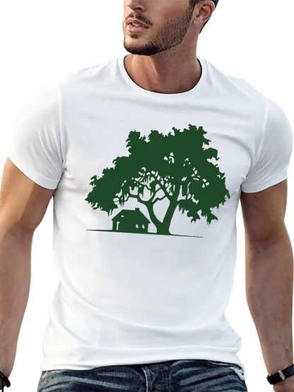 Nature Silhouette Black T-Shirt