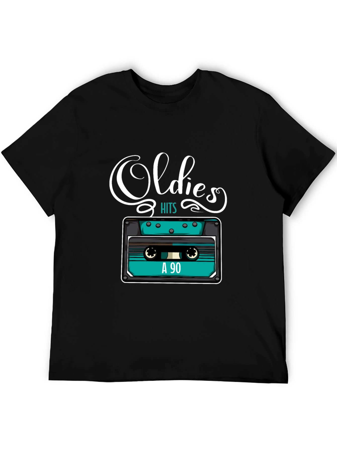 Oldies Hits Cassette Tape Graphic Tee