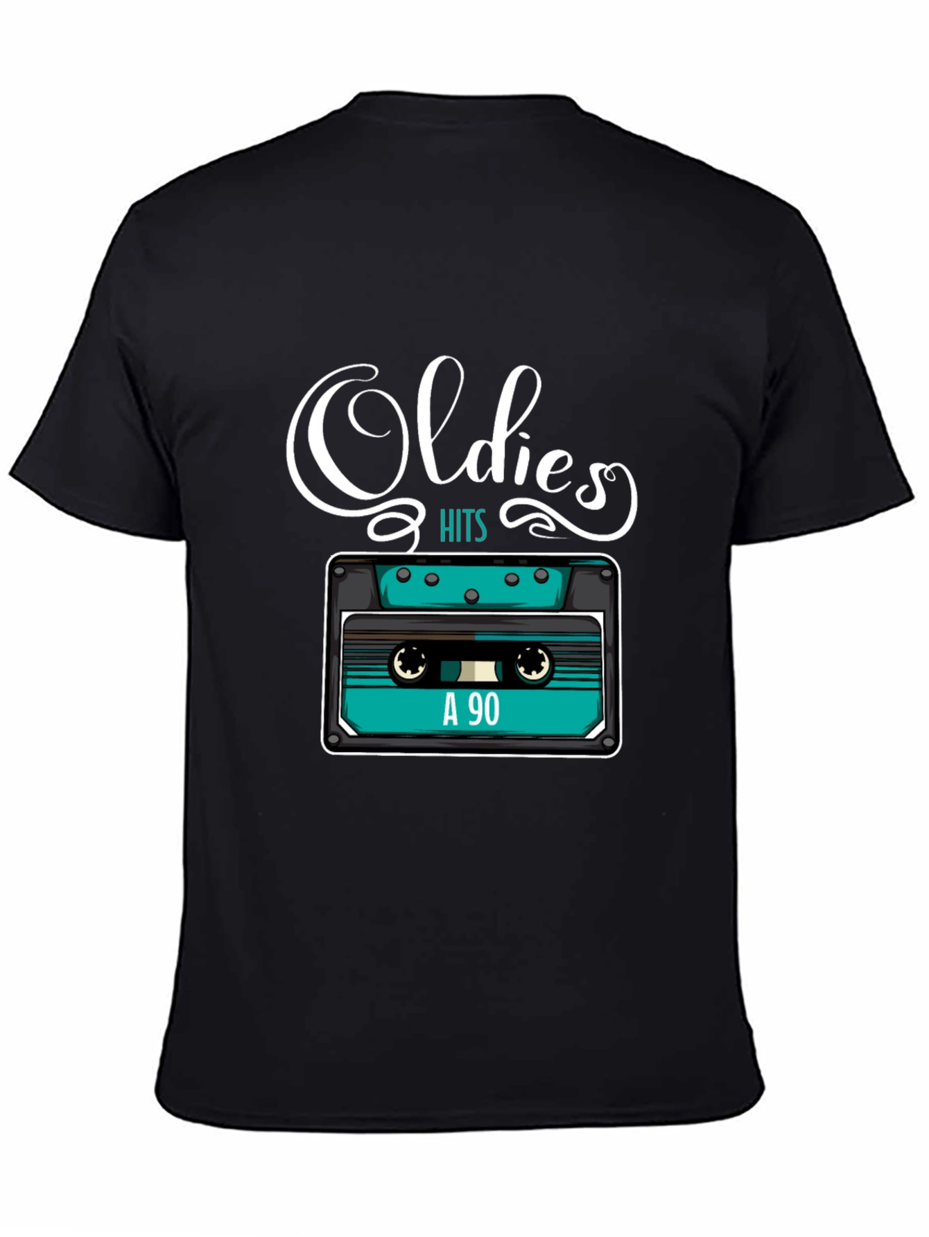 Oldies Hits Cassette Tape Graphic Tee