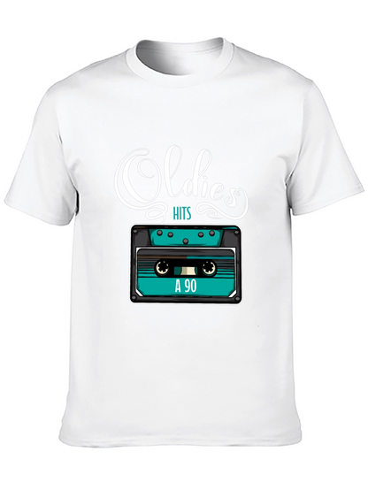 Oldies Hits Cassette Tape Graphic Tee