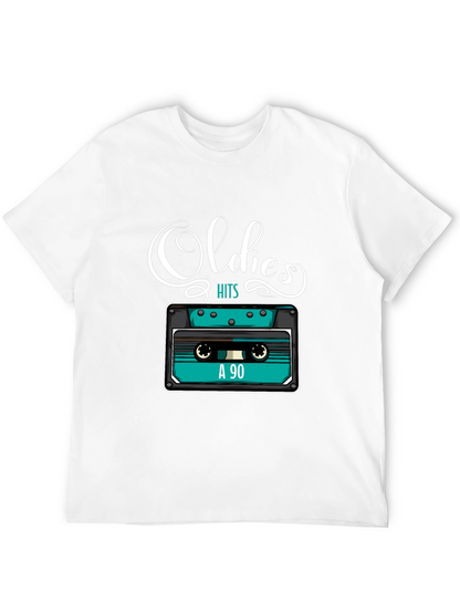 Oldies Hits Cassette Tape Graphic Tee