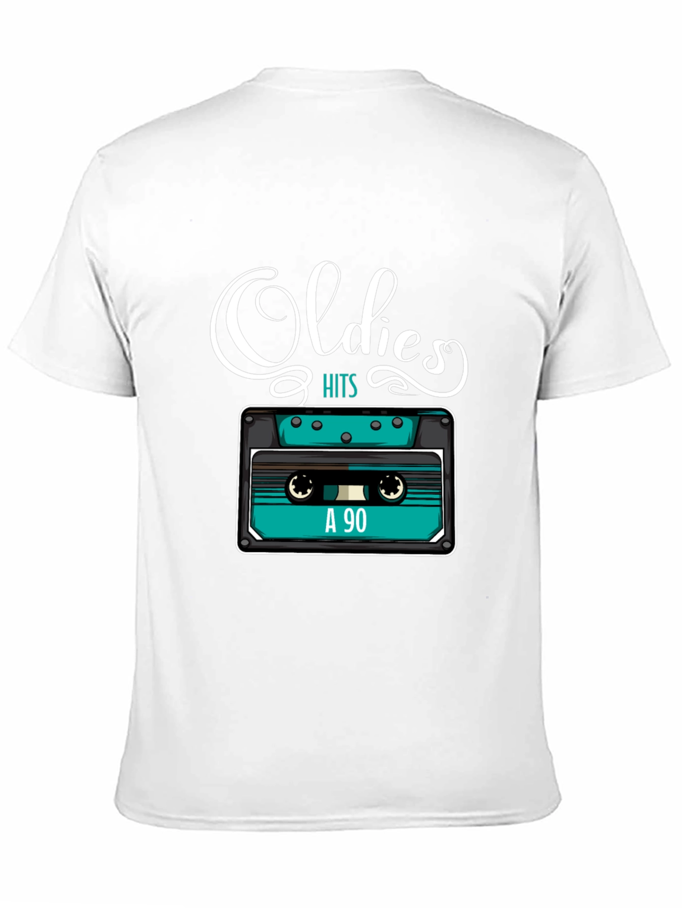 Oldies Hits Cassette Tape Graphic Tee
