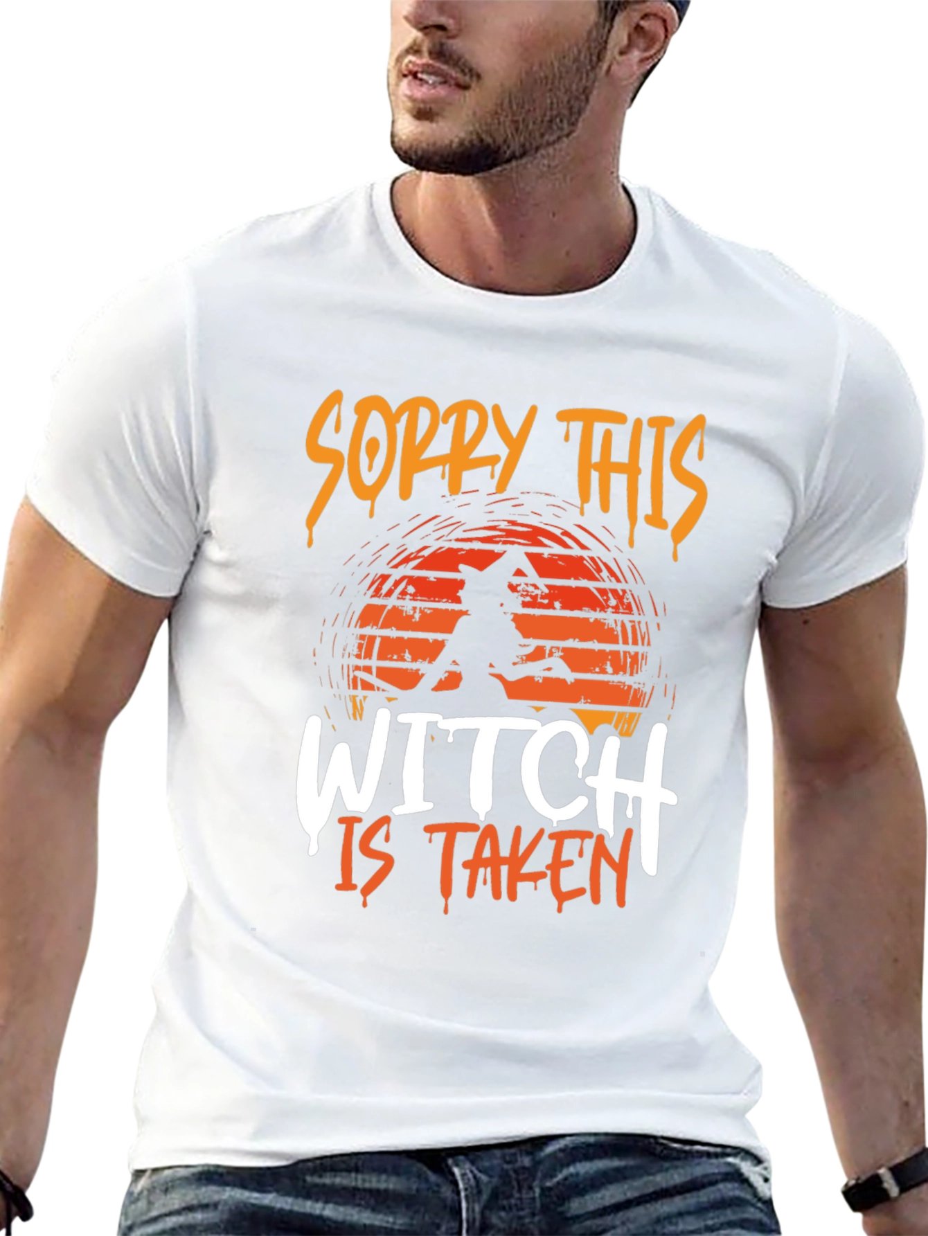 Sorry This Witch Is Taken T-Shirt - Halloween