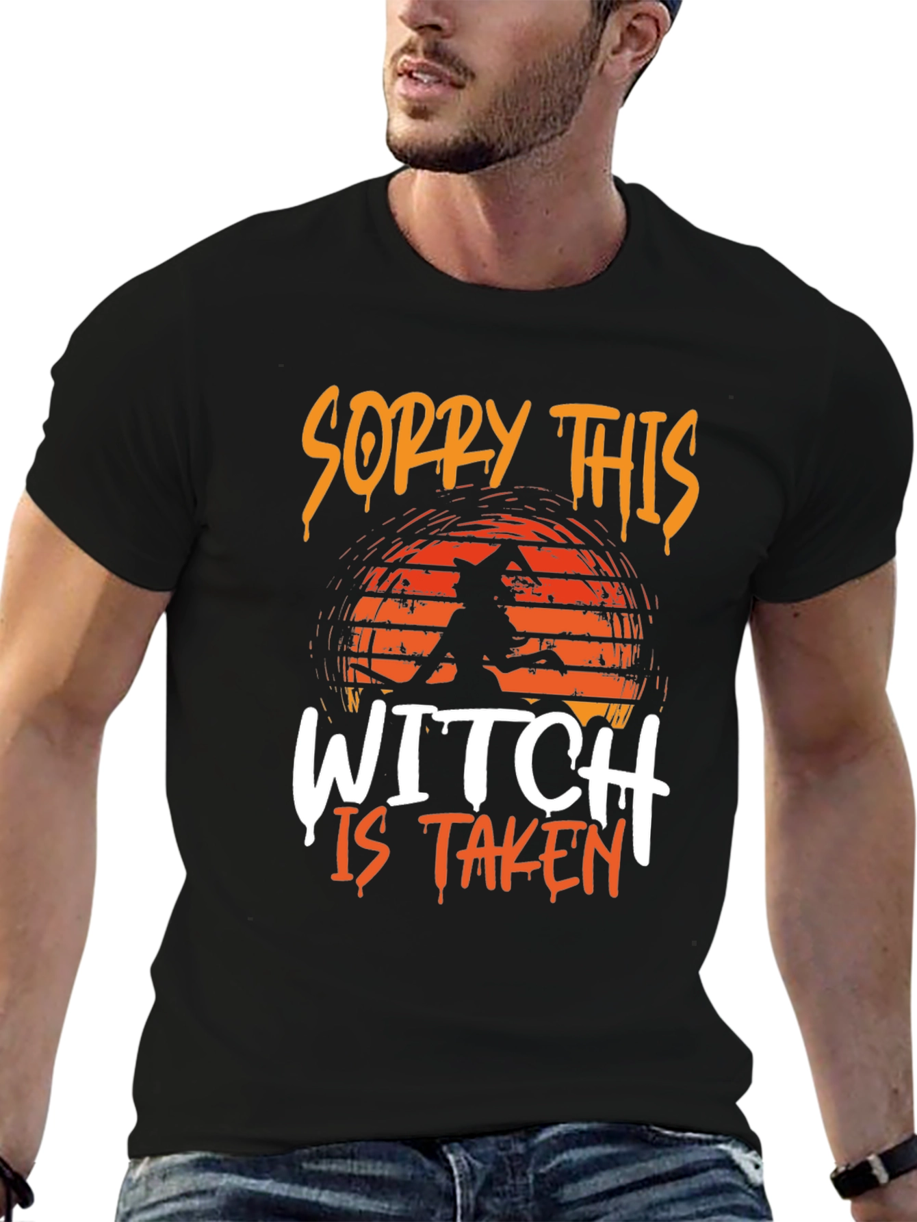 Sorry This Witch Is Taken T-Shirt - Halloween