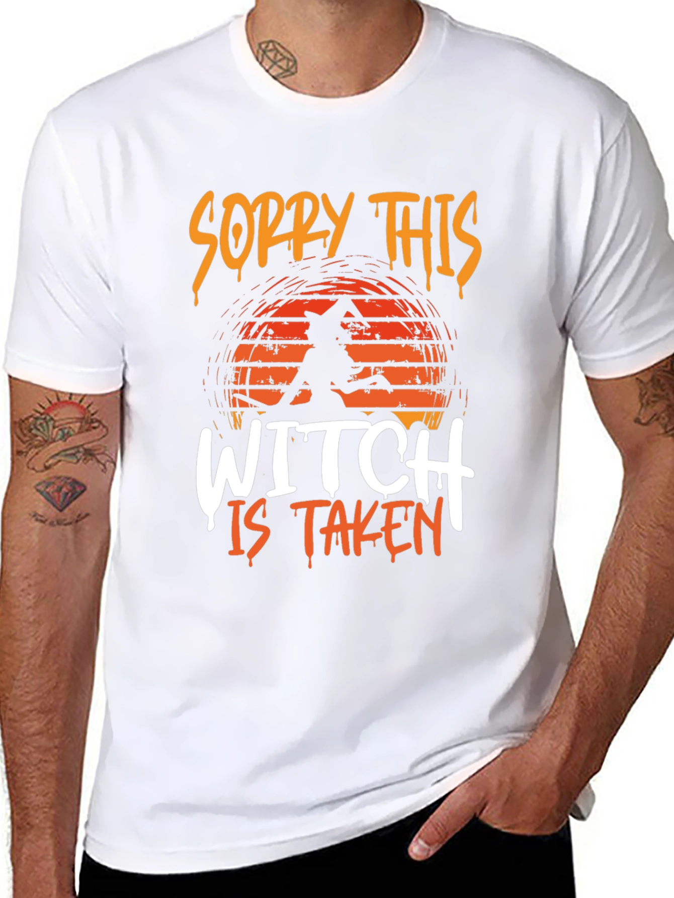 Sorry This Witch Is Taken T-Shirt - Halloween