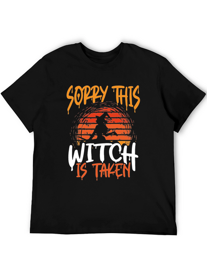 Sorry This Witch Is Taken T-Shirt - Halloween