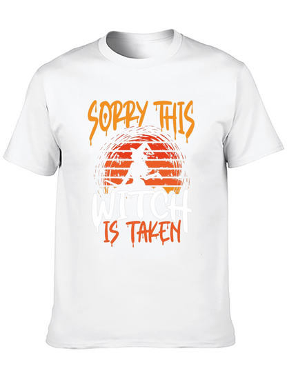 Sorry This Witch Is Taken T-Shirt - Halloween