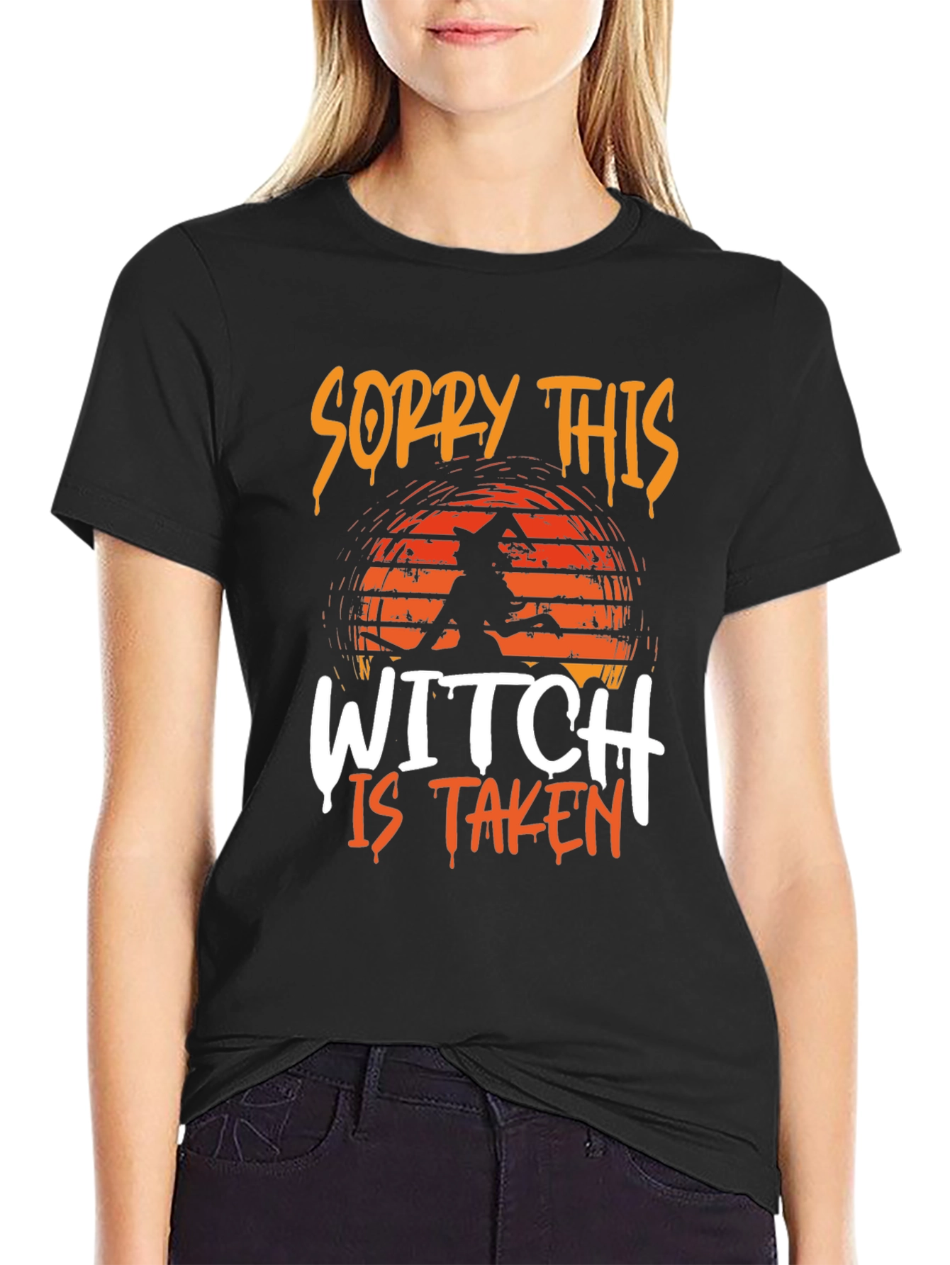 Sorry This Witch Is Taken T-Shirt - Halloween