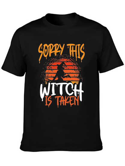 Sorry This Witch Is Taken T-Shirt - Halloween