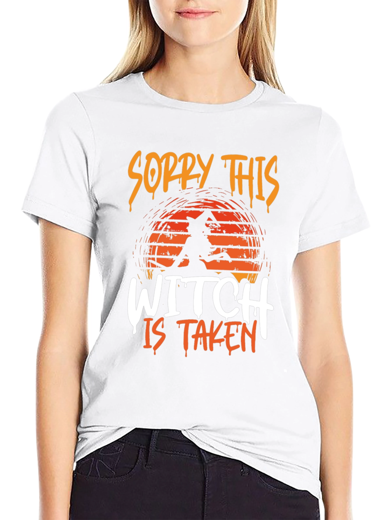 Sorry This Witch Is Taken T-Shirt - Halloween