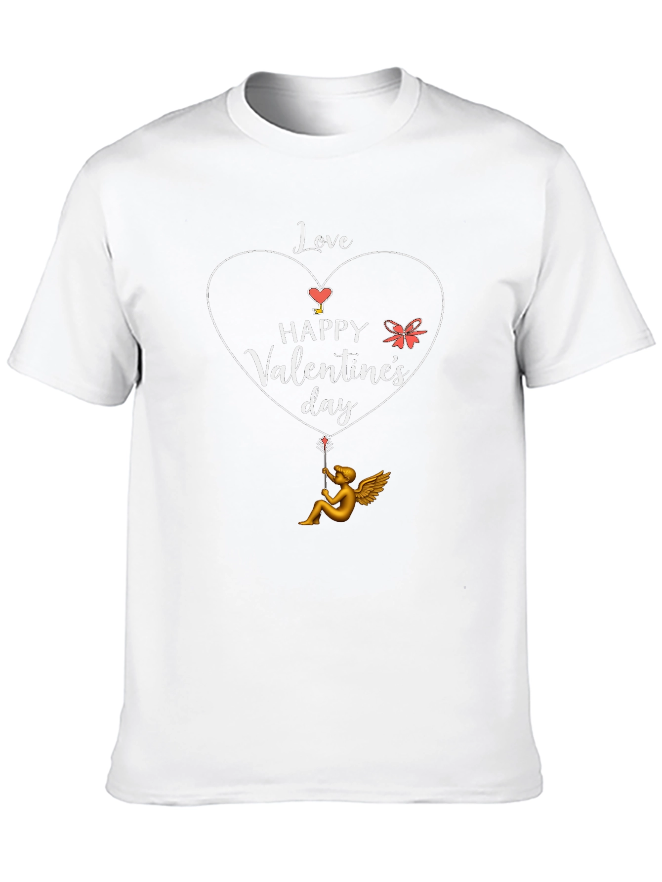 Happy Valentines Day T-Shirt Cupid Love Design