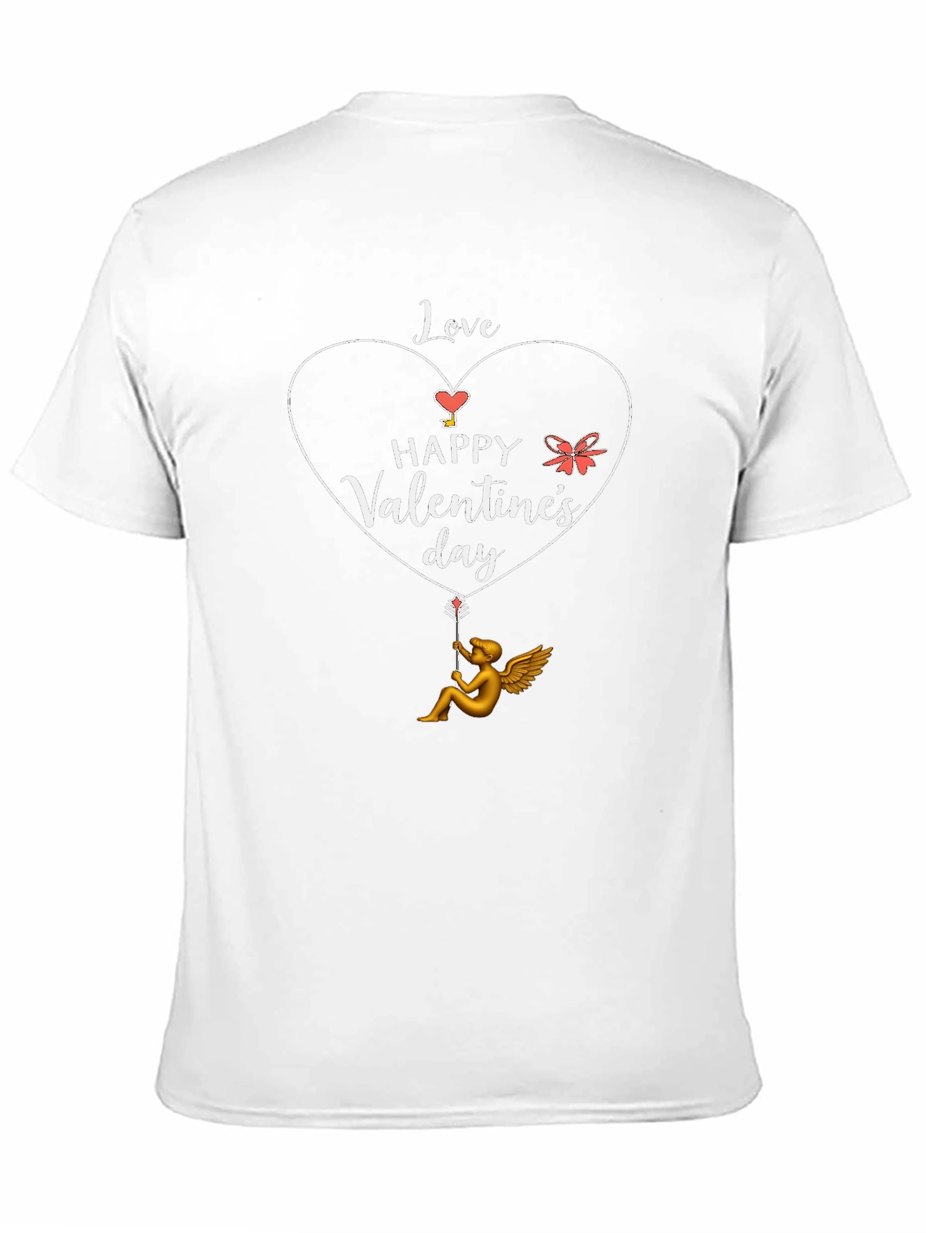 Happy Valentines Day T-Shirt Cupid Love Design