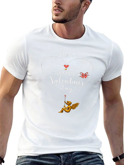 Happy Valentines Day T-Shirt Cupid Love Design