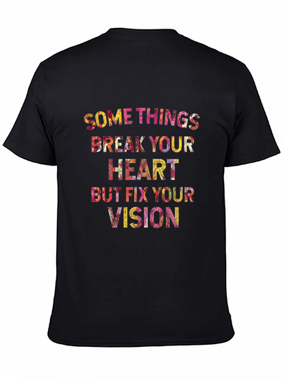 Inspirational Floral Graphic T-Shirt