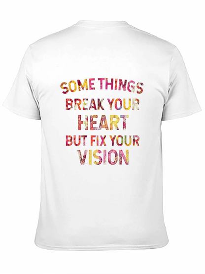 Inspirational Floral Graphic T-Shirt