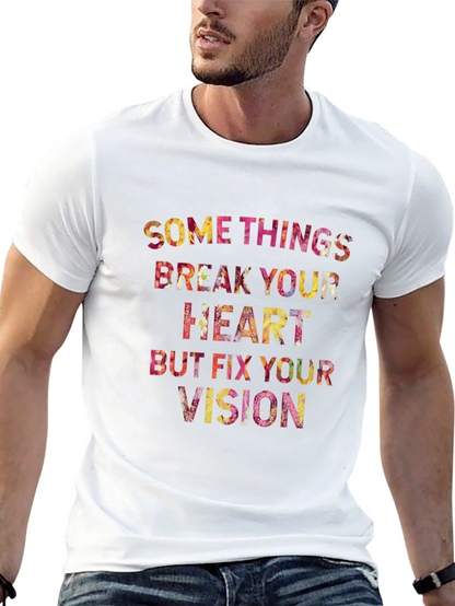 Inspirational Floral Graphic T-Shirt