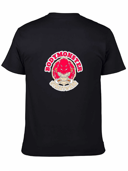 BodyMonster Streetwear Graphic Tee - Black